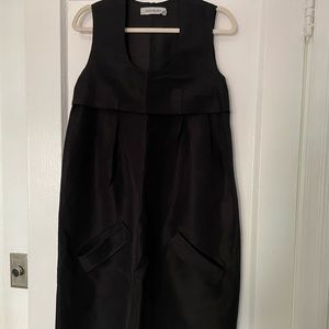 Yves Saint Laurent - vintage black mini dress